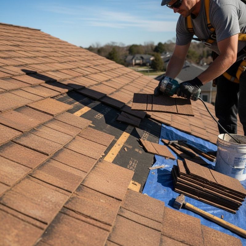 Wood Shingles Repair detail